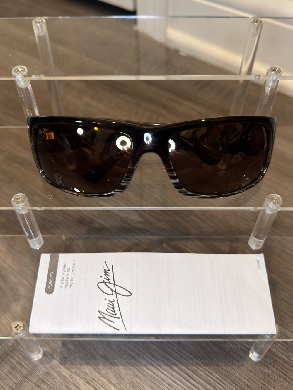 Maui Jim World Cup Wrap Polarized Sunglasses